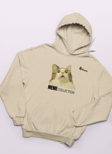 DISTURBED CAT Kapucnis Hoodie - The meme collection