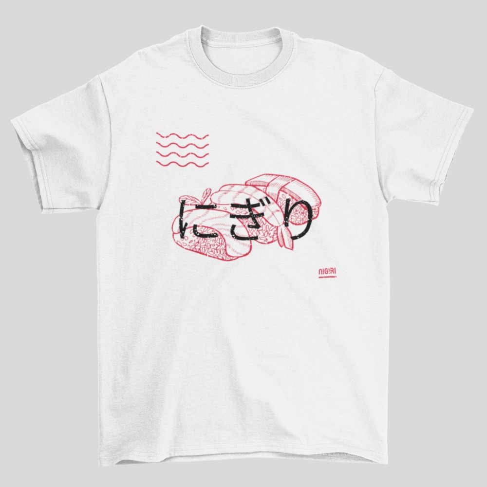 T hot sale shirt sushi