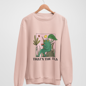 That's The Tea - Környakú pulóver