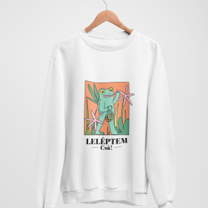 Leléptem, csá! - Környakú pulóver