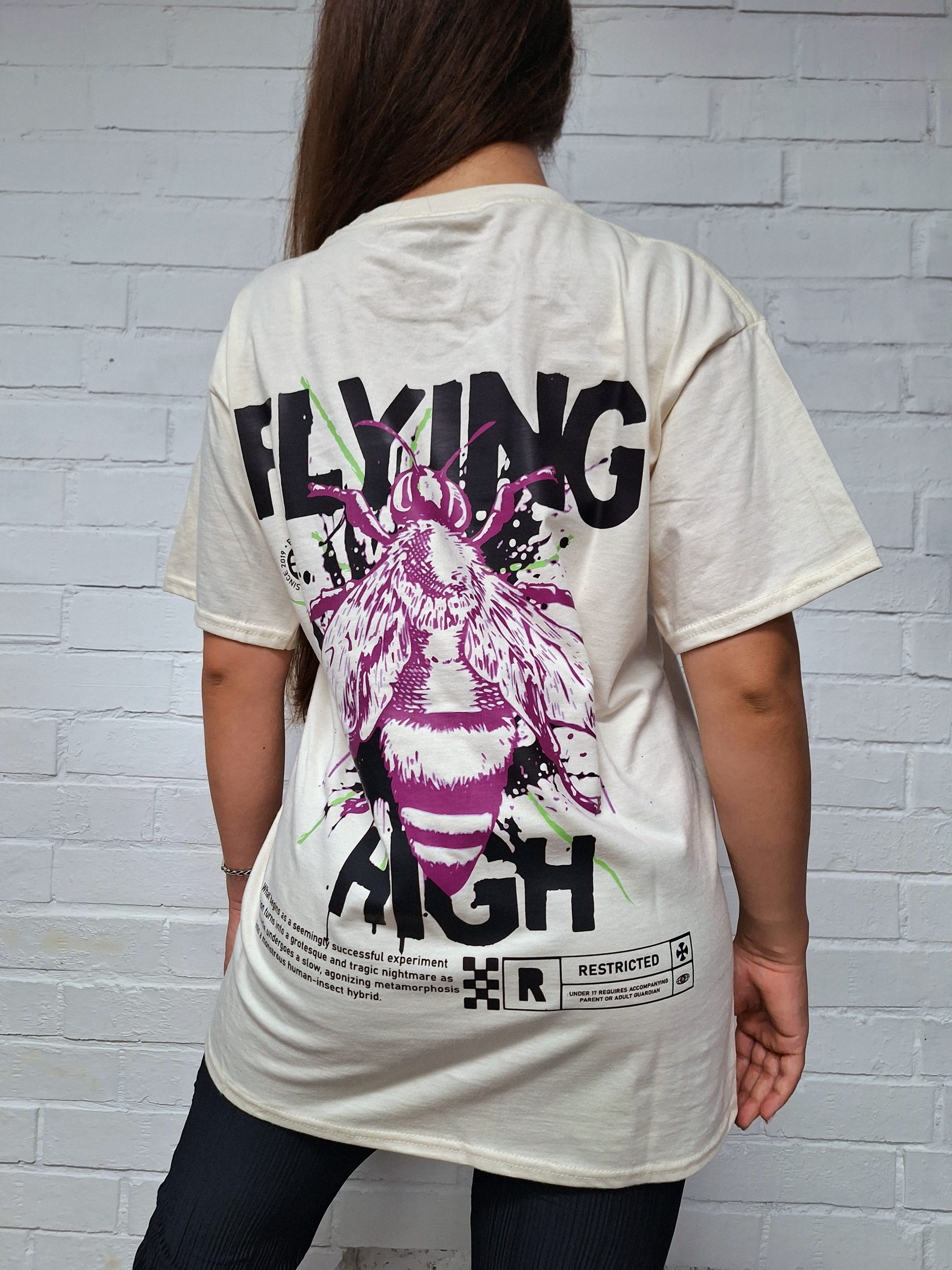 FLYING HIGH - környakú pamut póló - Image 7
