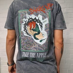 TAKE THE APPLE - környakú pamut póló