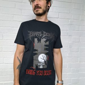 BRING YOU DOWN - környakú pamut póló